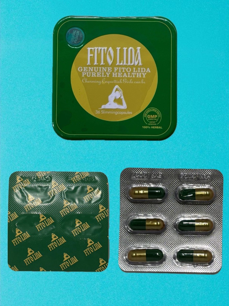 КАПСУЛИ ДЛЯ СХУДНЕННЯ ФІТОЛІДА “FITOLIDA ” №36