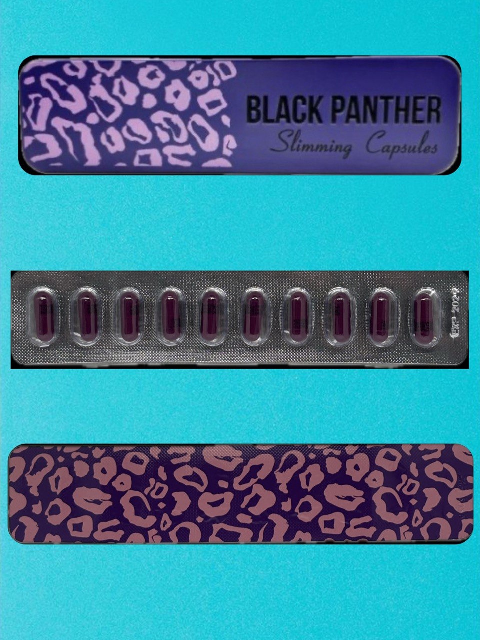 КАПСУЛИ ДЛЯ СХУДНЕННЯ ЧОРНА ПАНТЕРА “BLACK PANTHER NEW” №30